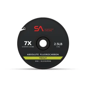 Scientific Angler Absolute Fluorocarbon Tippet 30M